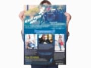 заказать печать 400 афиш «B2» 