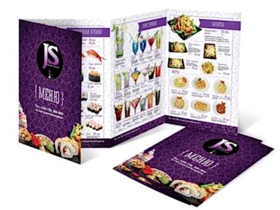 заказать печать 15 000 буклетов «А6» 420x148 мм.