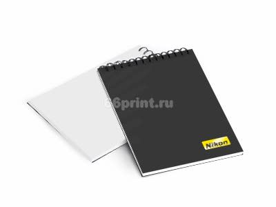 заказать печать 300 блокнотов  «А6», 30 листов, 0+0