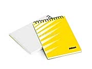 заказать печать 300 блокнотов  «А6», 60 листов, 0+0