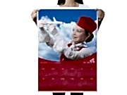 заказать печать 800 календарей плакатов «B2» 