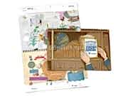 заказать печать 1 000 календарей настенных перекидных горизонтальных «А4» 7 листов, 4+4