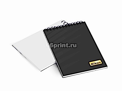 заказать печать 500 блокнотов  «А6», 30 листов, 0+0