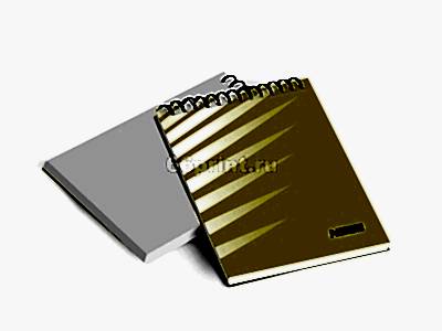 заказать печать 1 500 блокнотов  «А6», 60 листов, 0+0