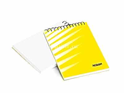 заказать печать 500 блокнотов  «А6», 64 листа, 0+0