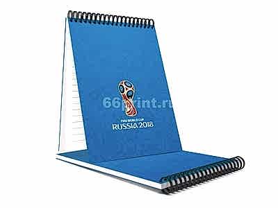 заказать печать 500 блокнотов  «А5», 30 листов, 1+1