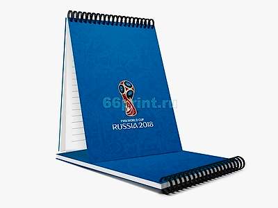 заказать печать 1 000 блокнотов  «А5», 30 листов, 1+1