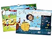 заказать печать 100 календарей настенных перекидных горизонтальных «А3» 13 листов, 4+0