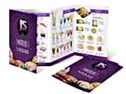 заказать печать 40 буклетов «А6» 420x148 мм.