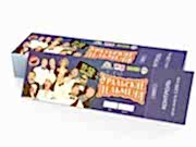 заказать печать 1 000 билетов 210x60 мм.