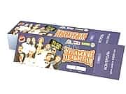 заказать печать 600 билетов 210x60 мм.