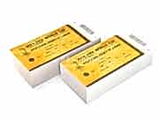 заказать печать 1 500 билетов 105x50 мм.