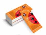 заказать печать 10000 листовок «Евро», 4+0