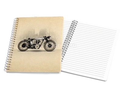 заказать печать 500 тетрадей  «A5», 48 листов, 1+1