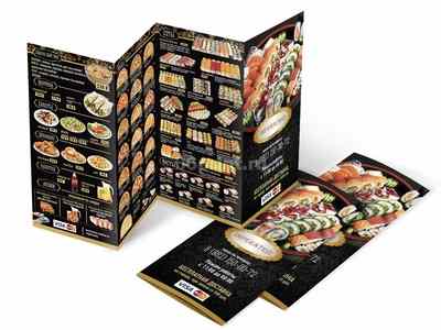 заказать печать 50 буклетов «Евро» 398x210 мм.