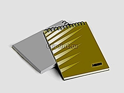 заказать печать 800 блокнотов  «А6», 60 листов, 0+0