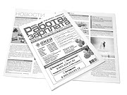 заказать печать 10 000 газет «А4», 16 полос, 1+1