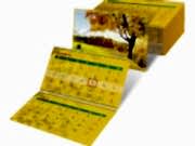 заказать печать 100 календарей квартальных трехблочных, стандартная сетка, 3 пружины