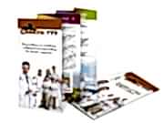 заказать печать 15 000 буклетов «Евро» 598x210 мм.