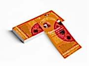 заказать печать 1000 флаеров «Евро», 4+0