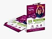 заказать печать 1 000 открыток «А5», в развороте «А4» полноцветная печать с обеих сторон