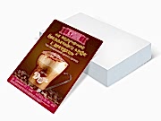 заказать печать 10000 листовок «А6», 4+0