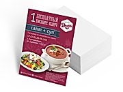 заказать печать 5000 флаеров «А7», 4+0