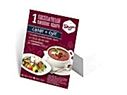 заказать печать 2000 флаеров «А7», 4+0