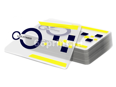 заказать печать 300 пластиковых карт, полноцветная печать с обеих сторон на прозрачном пластике