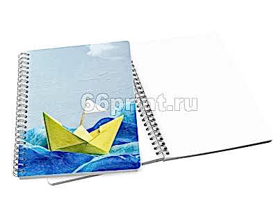 заказать печать 100 тетрадей  «A5», 48 листов, 0+0