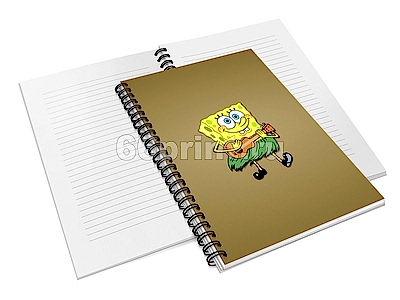 заказать печать 1 000 тетрадей  «A4», 48 листов, 1+1