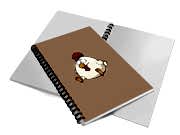 заказать печать 300 тетрадей  «A4», 48 листов, 0+0