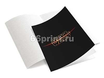 заказать печать 500 тетрадей  «A4», 24 листа, 1+1