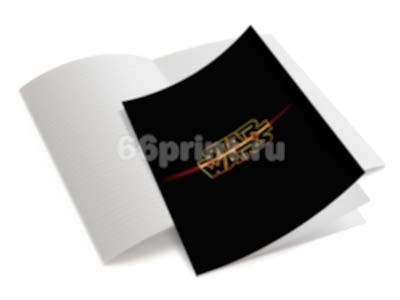 заказать печать 300 тетрадей  «A4», 24 листа, 1+1