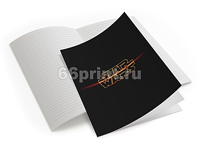 заказать печать 100 тетрадей  «A4», 24 листа, 1+1