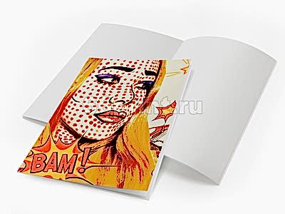 заказать печать 500 тетрадей  «A4», 24 листа, 0+0