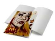 заказать печать 300 тетрадей  «A4», 24 листа, 0+0