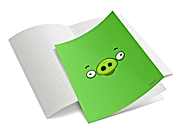 заказать печать 500 тетрадей  «A4», 12 листов, 1+1