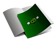 заказать печать 1 000 тетрадей  «A4», 12 листов, 1+1