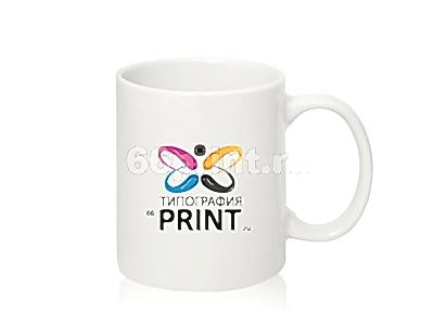 заказать печать 75 белых кружек, сублимационная печать