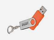 заказать печать 50 Флэшек «Twist» 8 Гб с гравировкой