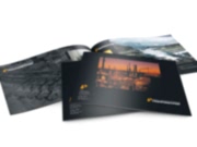 заказать печать 25 каталогов «А4», альбомная ориентация, 8 страниц