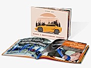 заказать печать 10 000 каталогов «А5», альбомная ориентация, 12 страниц