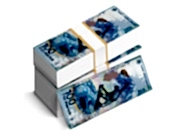 заказать печать 15000 флаеров «Денежная купюра», 4+0