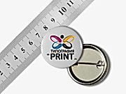 заказать печать 150 значков закатных, круглые, диаметр 38 мм., сублимационная печать