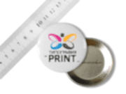 заказать печать 50 Значков закатных, круглые, диаметр 56 мм., сублимационная печать