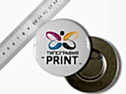 заказать печать 250 значков закатных, круглые, диаметр 78 мм., сублимационная печать