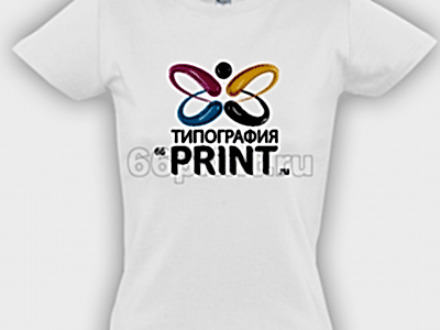 заказать печать 30 белых детских футболок, сублимационная печать