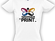 заказать печать 75 белых детских футболок, сублимационная печать