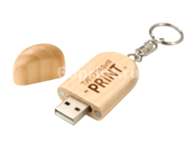 заказать печать 50 Флэшек «Bamboo» 8 Гб с гравировкой